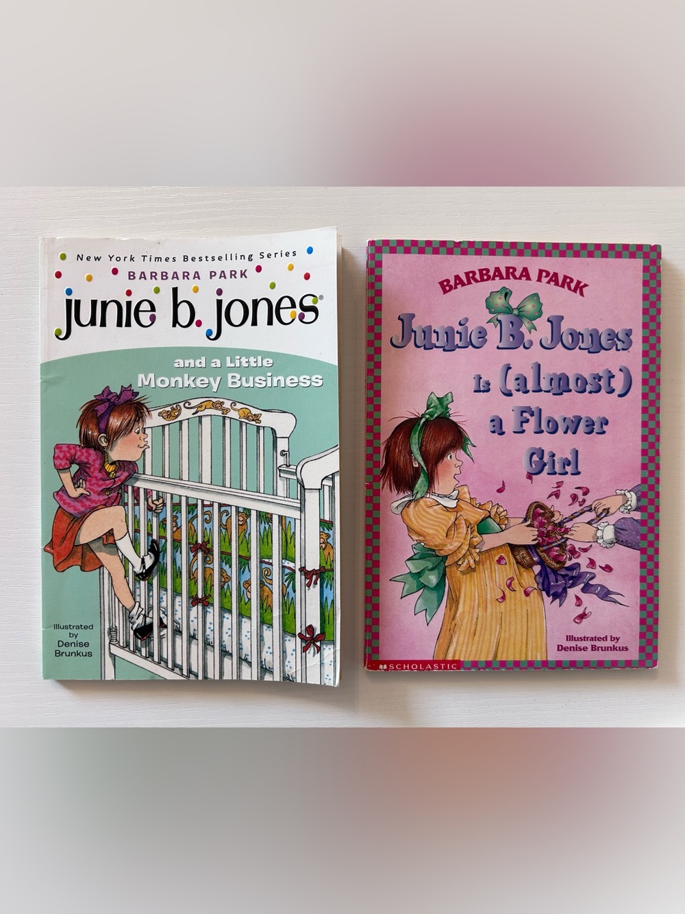 2 for $15 VINTAGE Junie B. Jones Book lot (Set of 2)
